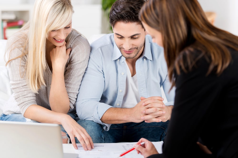 Business team in professional sales meeting